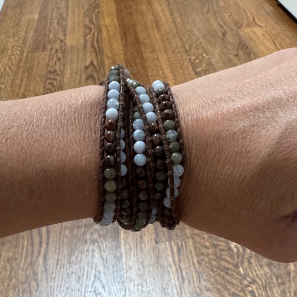 Chan Luu Multi-Color Beaded Wrap Bracelet - Picture 1 of 7